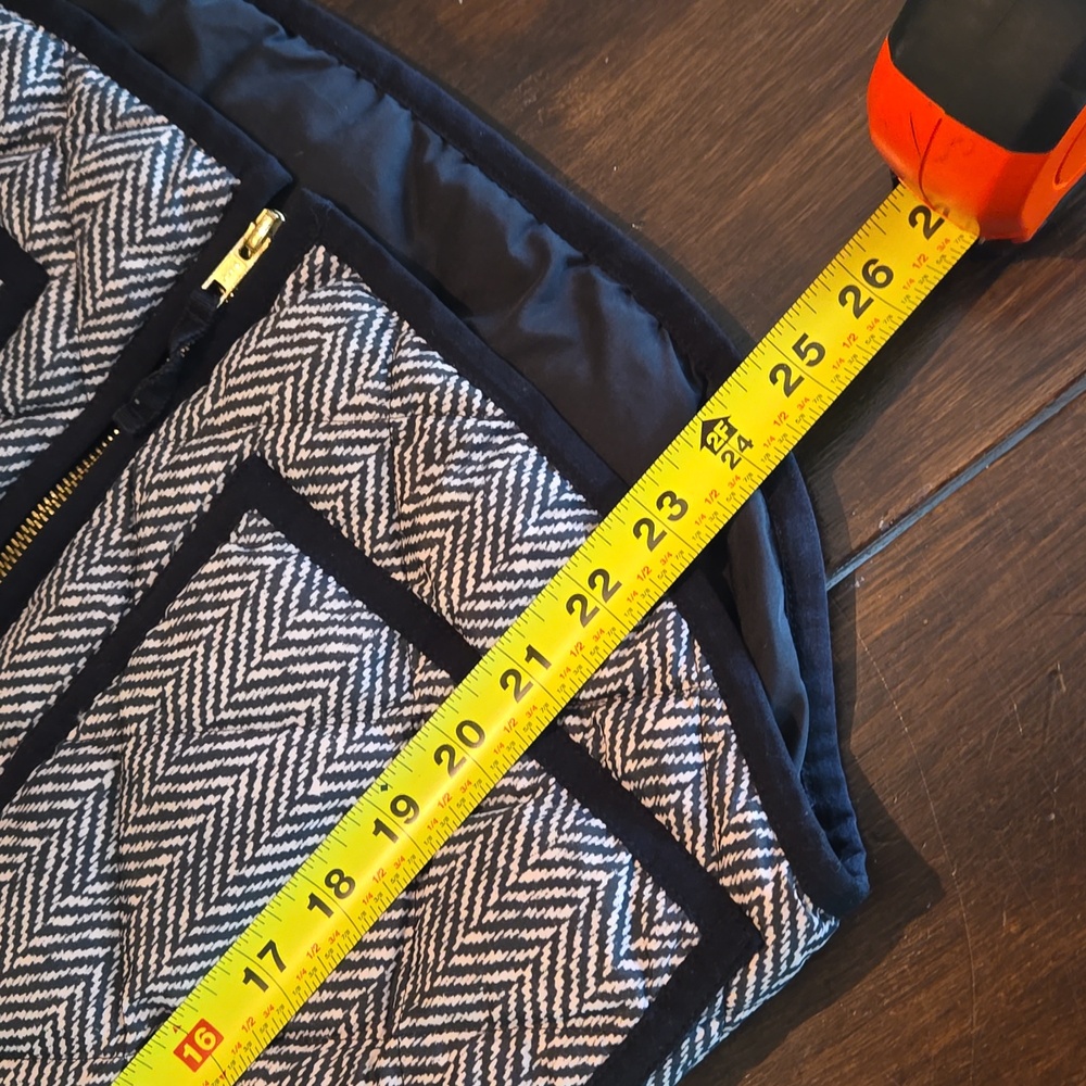 J. Crew Quilted Herringbone Vest - Picture 14 of 16